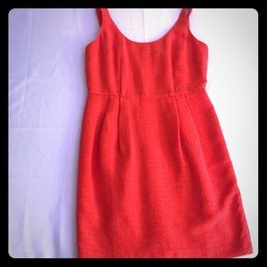 SOLD. Ann Taylor Orange Dress